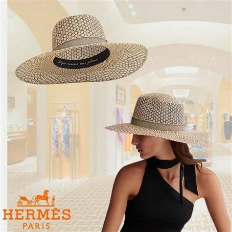 hermes mens straw hat|Hermes men's hats.